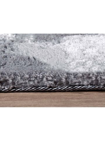 Elle Decoration Kurzflor-Teppich ''Calida'' in Silber