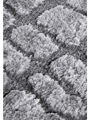 Elle Decoration Hochflor-Teppich "Artistique" in Hellgrau