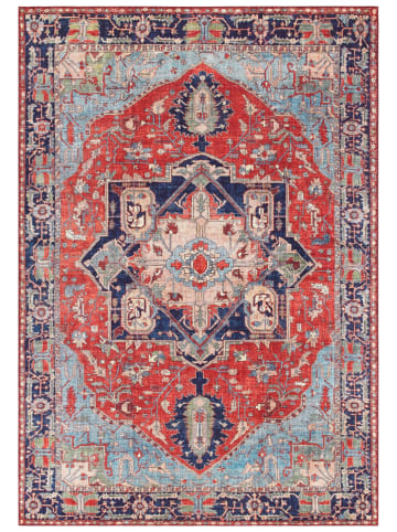Elle Decoration Kurzflor-Teppich "Hamadan" in Rot