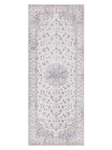 Elle Decoration Kurzflor-Teppich "Nain" in Grau/ Creme