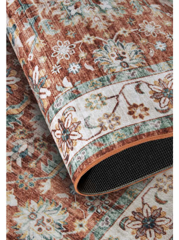 Elle Decoration Dywan "Saveh" w kolorze czerwono-kremowym