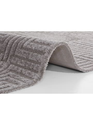 Elle Decoration Kurzflor-Teppich "New York" in Grau