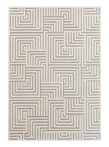 Elle Decoration Kurzflor-Teppich "Manipu" in Creme