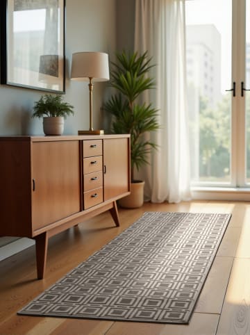 Elle Decoration Dywan "Perles" w kolorze kremowo-szarym