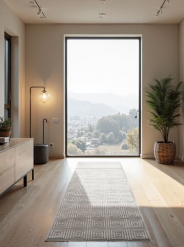 Elle Decoration Dywan "Perles" w kolorze beżowo-białym