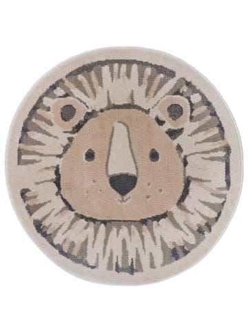 Hanse Home Kurzflor-Teppich "Lion" in Hellbraun
