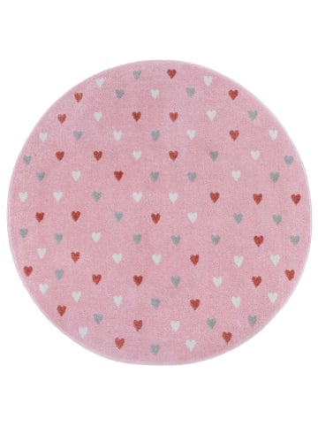 Hanse Home Dywan "Little Hearts" w kolorze jasnoróżowym