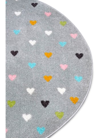 Hanse Home Laagpolig tapijt "Little Hearts" grijs