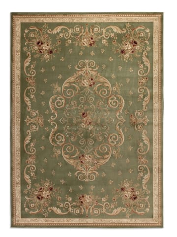 Nouristan Kurzflor-Teppich "Obe" in Oliv