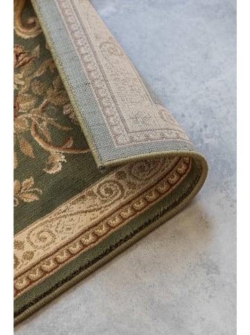 Nouristan Kurzflor-Teppich "Obe" in Oliv