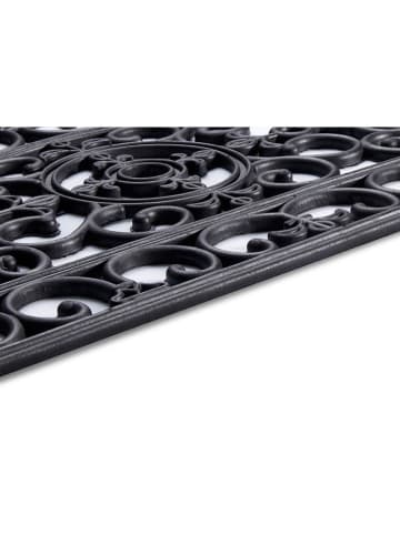 Hanse Home Fußmatte "Fleur" in Schwarz