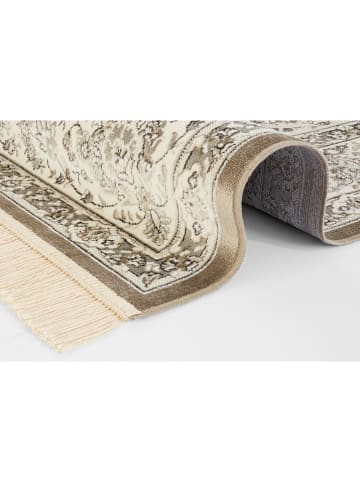 Nouristan Dywan "Antique Nain - Samt" w kolorze oliwkowo-szarym