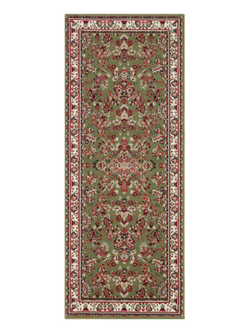 Nouristan Kurzflor-Läufer in Grün