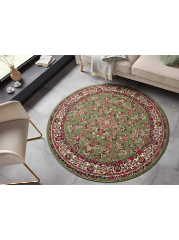 Hanse Home Laagpolig tapijt groen/rood