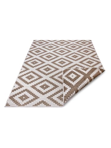 Hanse Home Outdoor-Wendeteppich "Malta" in Hellbraun/ Creme