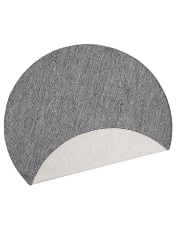 NORTHRUGS Wendeteppich "Miami" in Silber/ Creme/ Grau