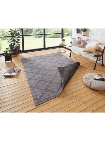 NORTHRUGS Indoor-/outdoortapijt "Corsica" zwart/antraciet