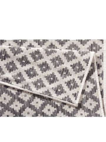 NORTHRUGS Outdoor-Wendeteppich "Nizza" in Grau/ Creme