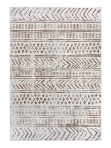 NORTHRUGS Omkeerbaar outdoortapijt "Biri" crème/lichtbruin