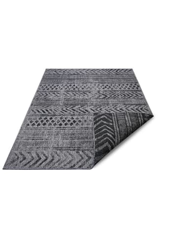 NORTHRUGS Outdoor-Wendeteppich "Twin Supreme - Biri" in Grau/ Schwarz