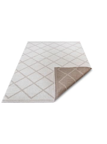 NORTHRUGS Outdoor-Wendeteppich "Corsica" in Creme/ Hellbraun