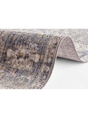 Nouristan Indoor-/outdoortapijt "Cairo" blauw/crème