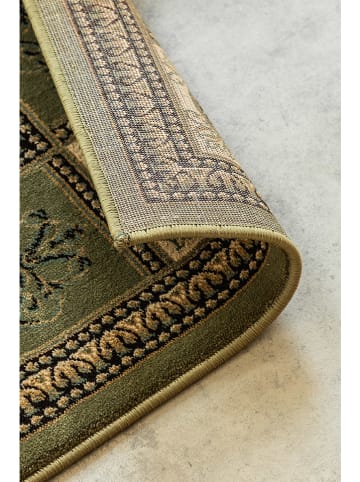 Nouristan Laagpolig tapijt ''Nouristan'' groen/beige