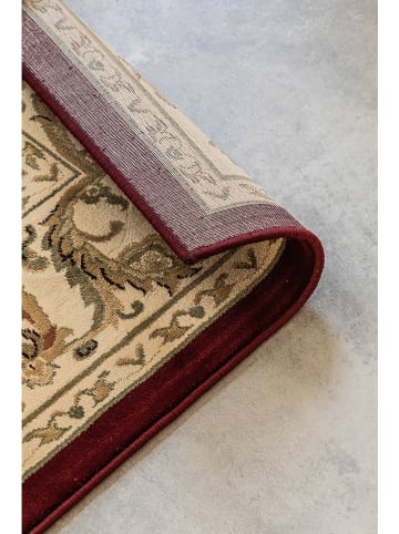 Nouristan Kurzflor-Teppich "Oriental" in Creme/ Rot