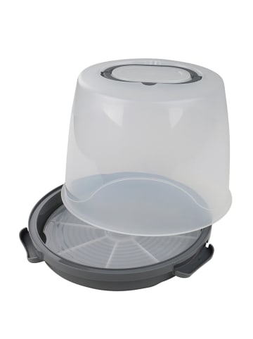 Dr. Oetker Pudełko "Bake & Go" w kolorze białym na ciasto - wys. 28,5 x Ø 25 cm