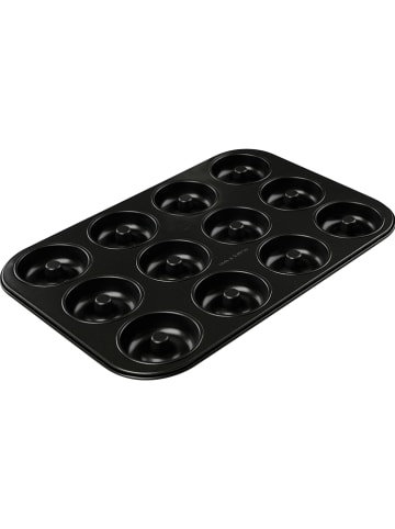 Dr. Oetker Donut-Backform "Tradition" in Schwarz - (B)38,5 x (H)2 x (T)26,5 cm
