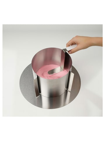 Dr. Oetker Winkelpalette "Classic" in Weiß - (B)13 x (H)24 cm