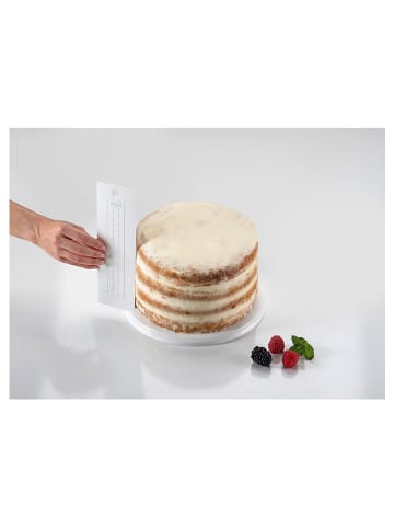 Dr. Oetker Szpatułka w kolorze białym do tortów - 7 x 23 cm