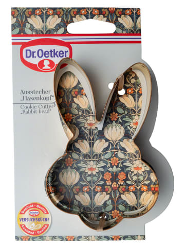 Dr. Oetker Wykrawacze (2 szt.) "Hare's head" w kolorze miedzianym - 8 x 11 cm