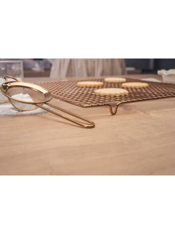 Dr. Oetker Puderzuckersieb in Gold - Ø 10 cm
