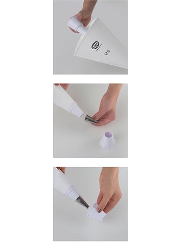 Dr. Oetker Worek w kolorze białym do wyciskania