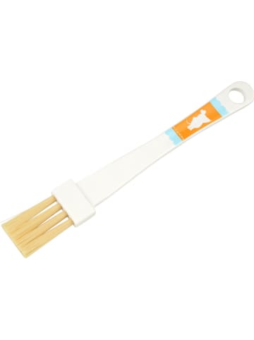 Dr. Oetker Pędzle cukiernicze (2 szt.) w kolorze biało-pomarańczowym - 19,5 x 2,5 cm