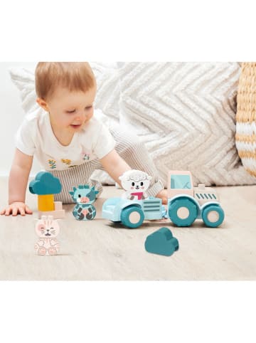 écoiffier Traktor z zwierzętami hodowlanymi - 12 m+