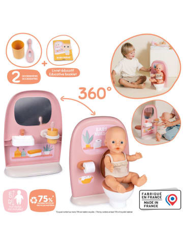 Smoby Łazienka dla lalek - 18 m+