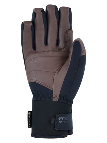 Roeckl SPORTS Ski-/ Snowboardfingerhandschuhe "Camurac GTX" in Schwarz/ Braun