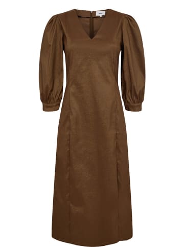 NÜMPH Kleid in Braun