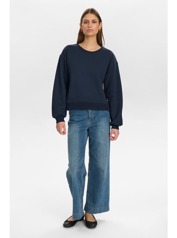 NÜMPH Sweatshirt in Dunkelblau
