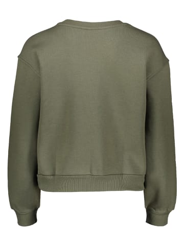 NÜMPH Sweatshirt "Nytyra" in Khaki