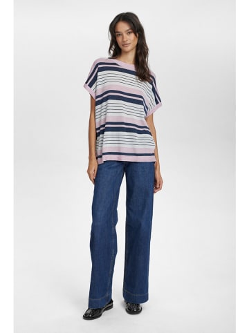 NÜMPH Bluse in Dunkelblau/ Bunt