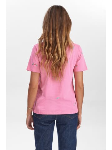 NÜMPH Shirt in Pink/ Bunt