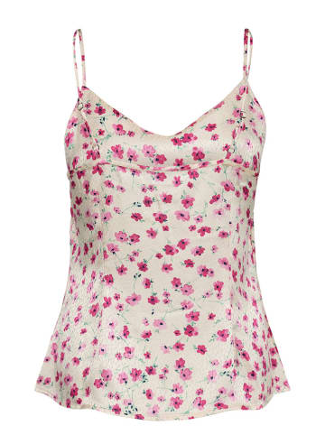 NÜMPH Top "Nutwinkle" in Weiß/ Rot