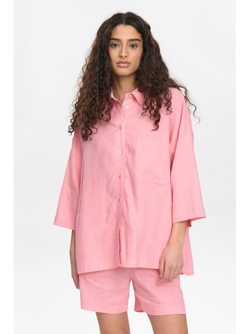 NÜMPH Bluzka "Nuyngva" w kolorze jasnoróżowym