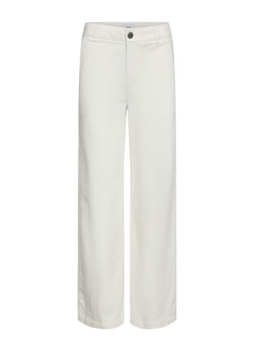 NÜMPH Spodnie "Nuamber" w kolorze białym