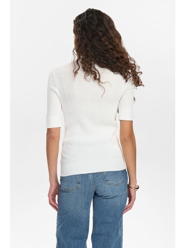 NÜMPH Poloshirt "Nucilia" in Weiß