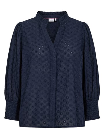 NÜMPH Bluse "Salvie" in Dunkelblau