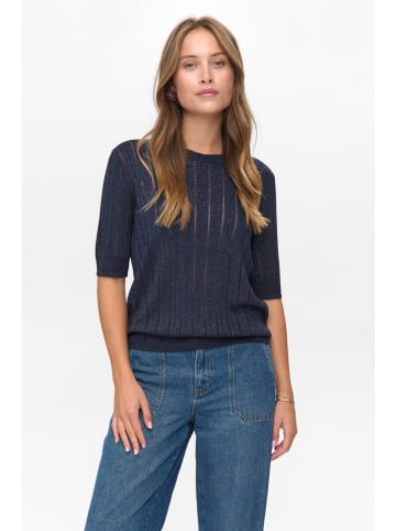 NÜMPH Pullover "Numisja" in Dunkelblau